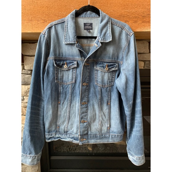 j crew jean jacket mens